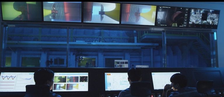 Naval combat systems control center