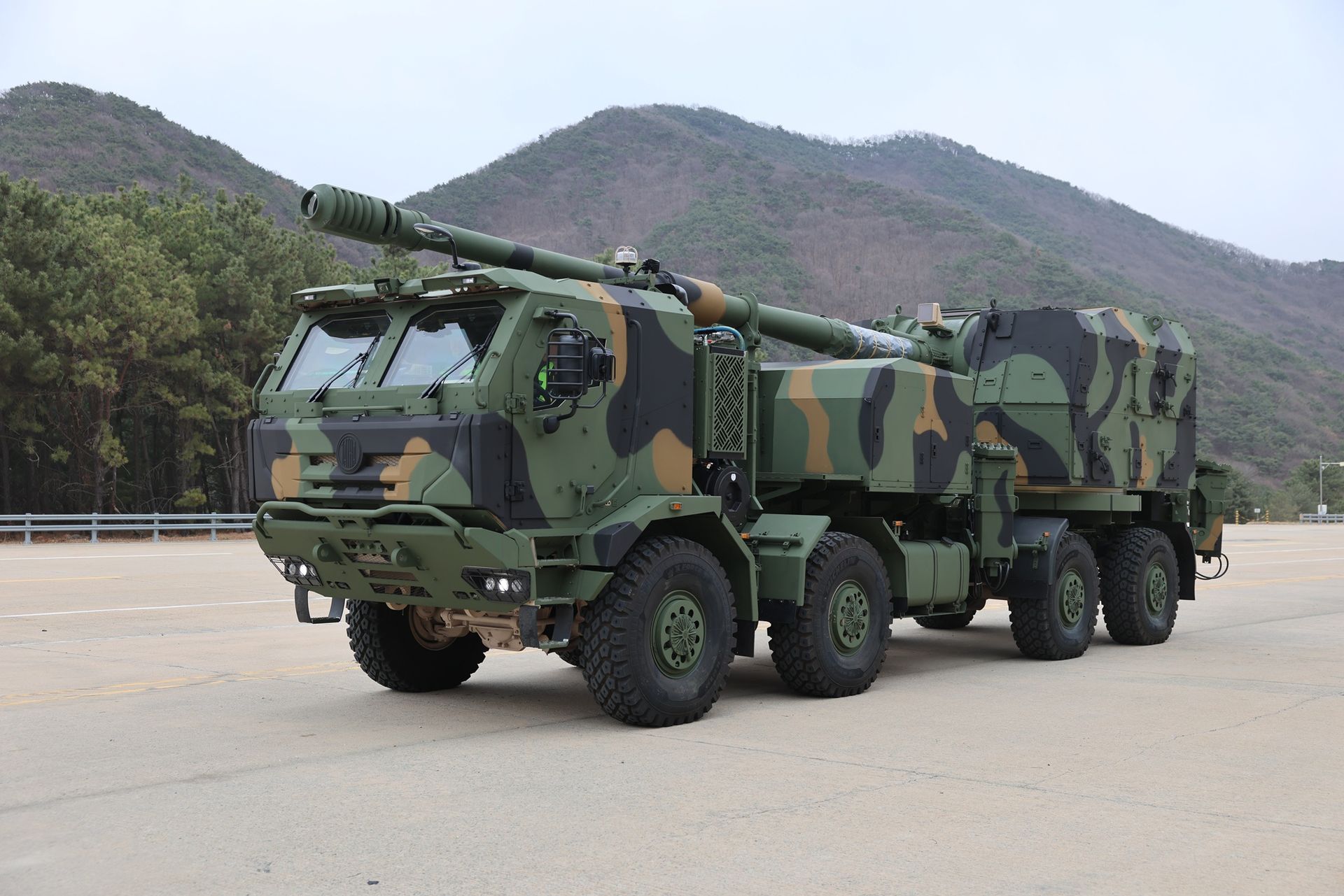 K9 mobile howitzer