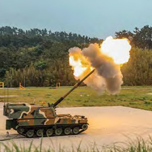 K9A1 self-propelled howitzer in service